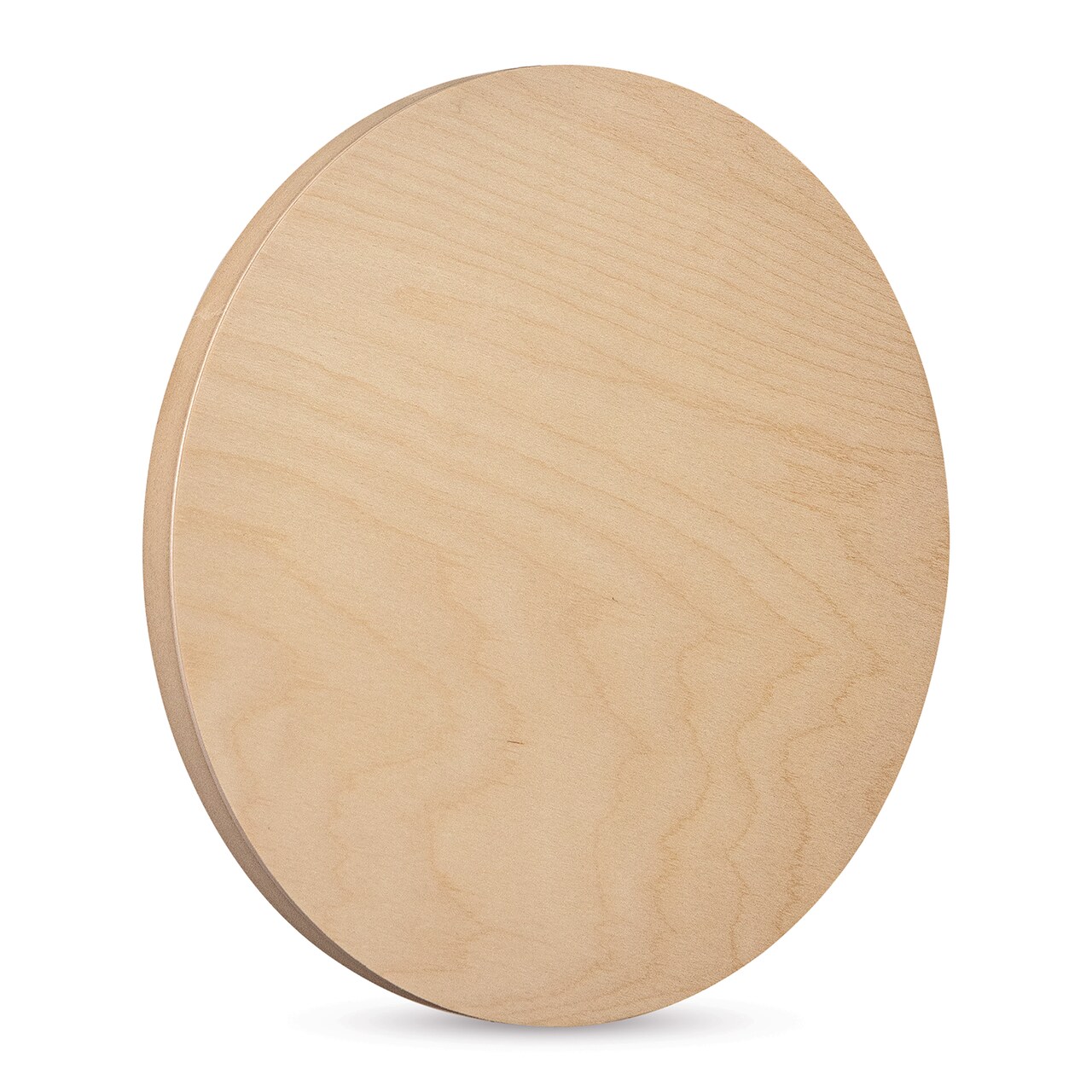 American Easel Cradled Round Birch Painting Panel - 14" Dia. x 7/8" D